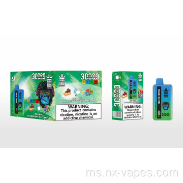 Bang King 30000 Puffs Vape boleh dicas semula pakai